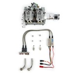 NGH GF60i2 60cc Linear Double Cylinder 4-stroke Gasoline Engine for Fixed-wing UAV Parts